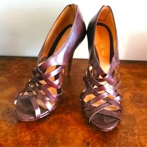 L.A.M.B woven zip back 👠
